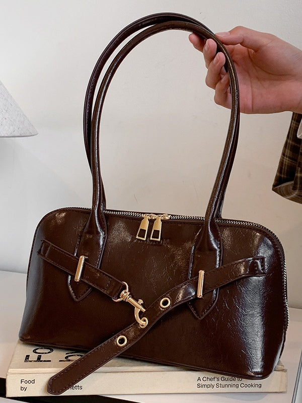 Fashion retro shell handheld shoulder crossbody bag