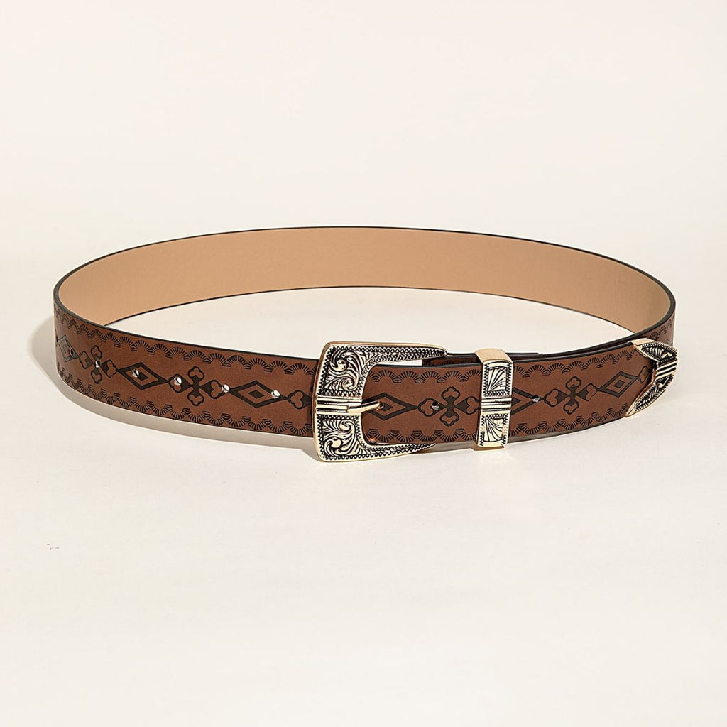 Women's Fashion Western Style Patterned Belt