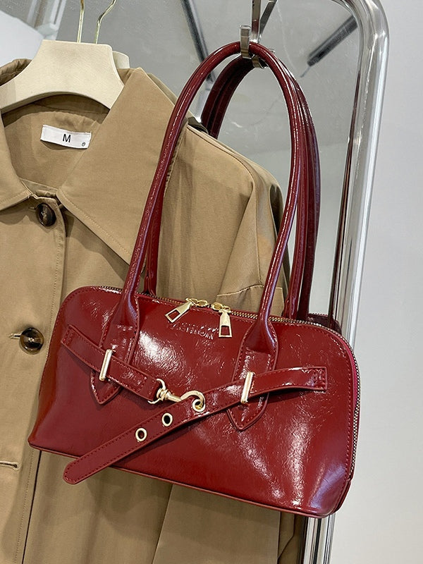 Fashion retro shell handheld shoulder crossbody bag