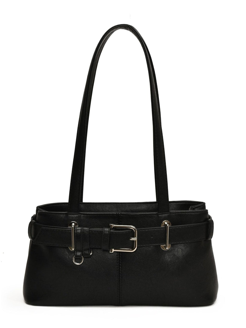 One-shoulder underarm versatile commuter handbag