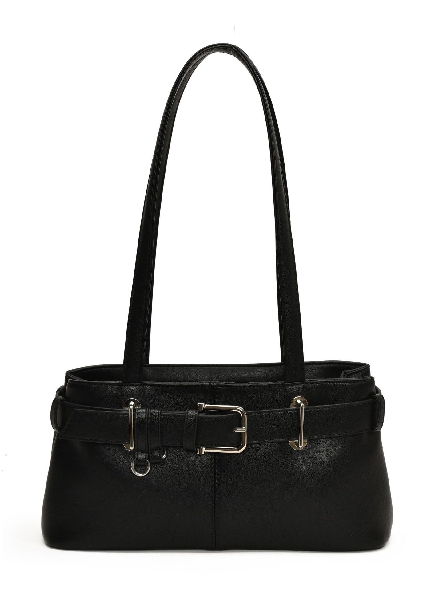 One-shoulder underarm versatile commuter handbag