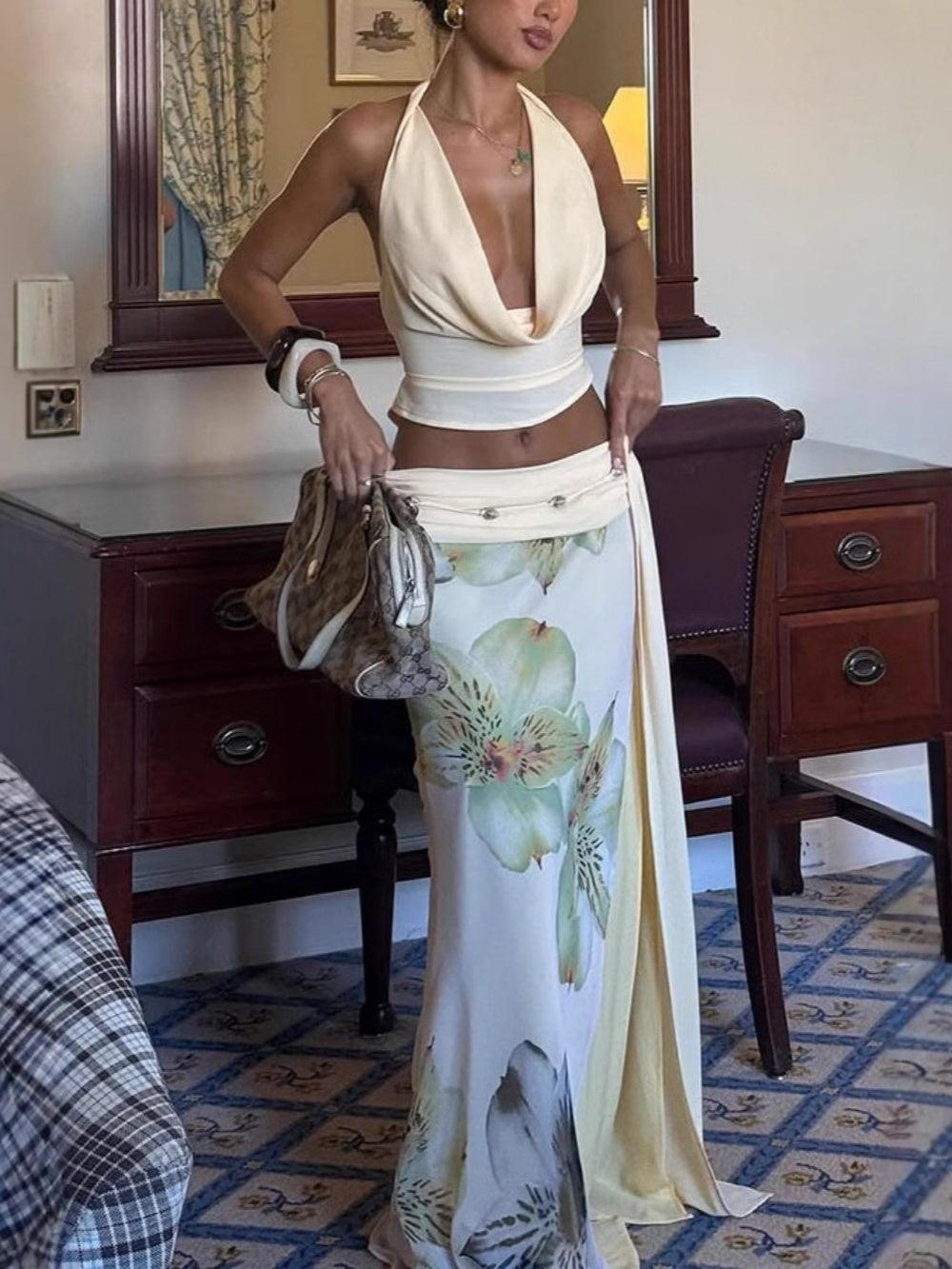 Nothing Gold Stays Skirt Set