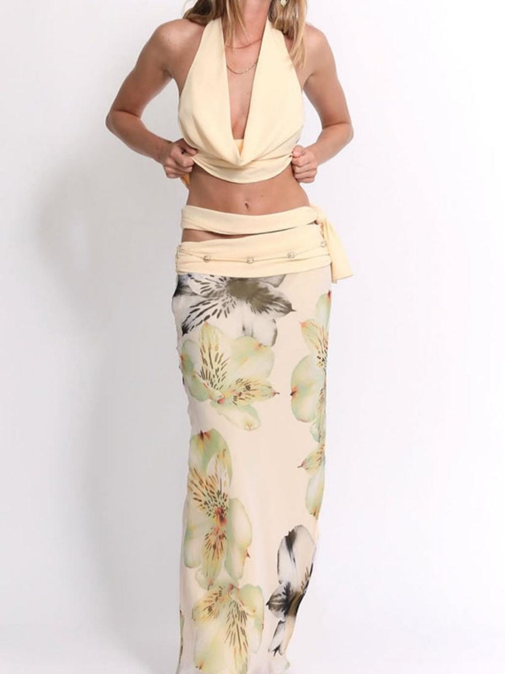 Nothing Gold Stays Skirt Set