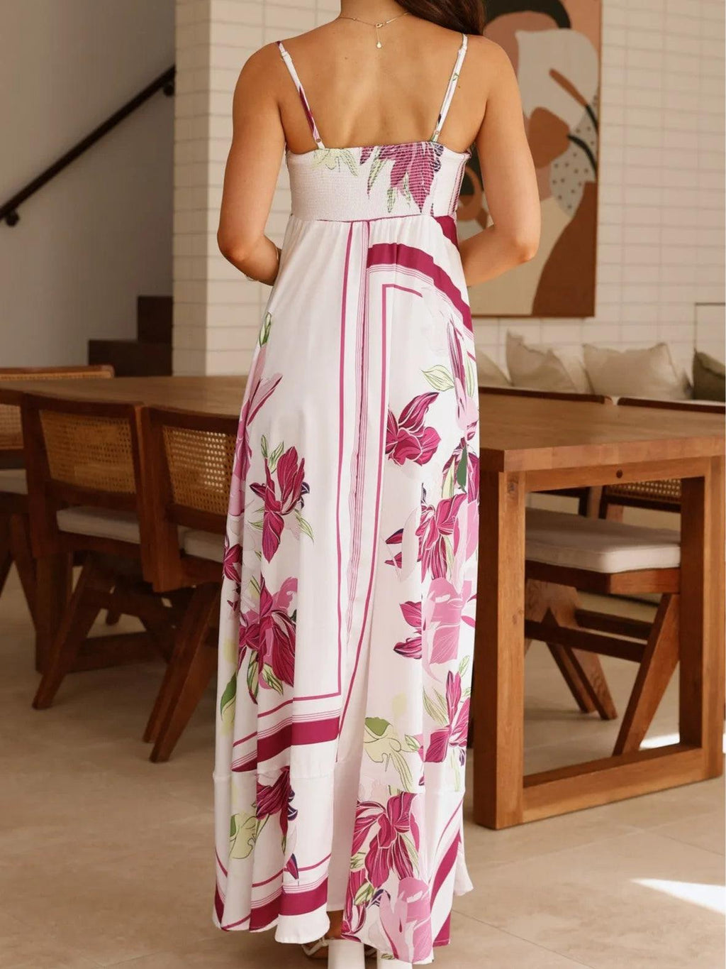 Floral Print Resort Maxi Dress