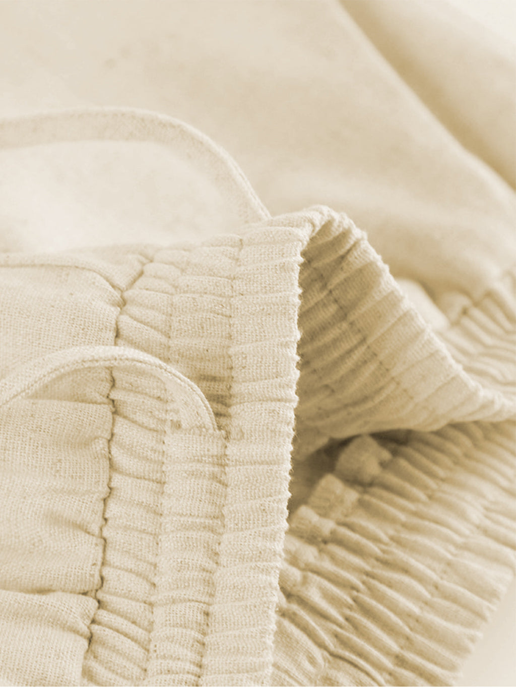 Linen Two Piece Wide Leg Pants Set